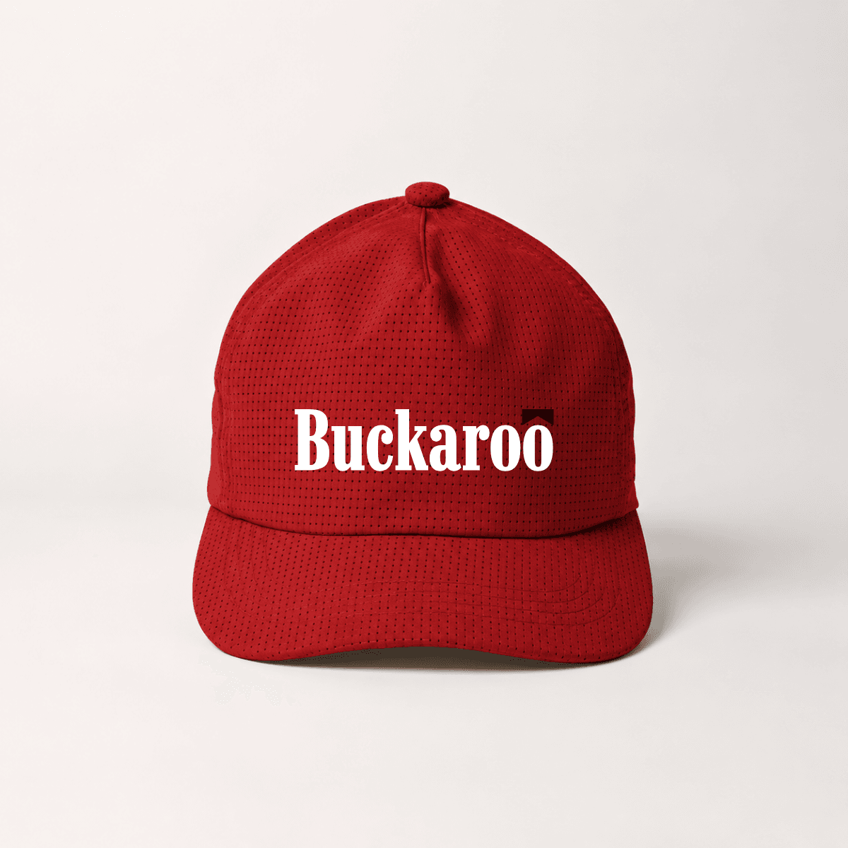 Red Buckaroo performance hat