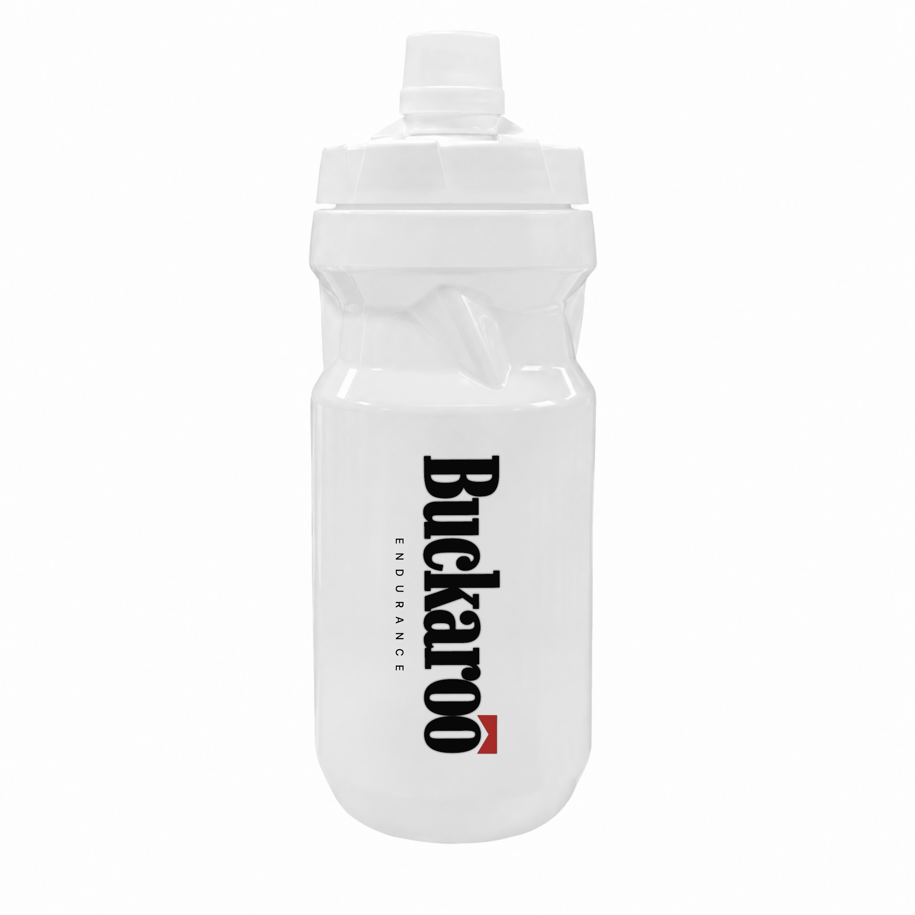 White Buckaroo Endurance water bottle